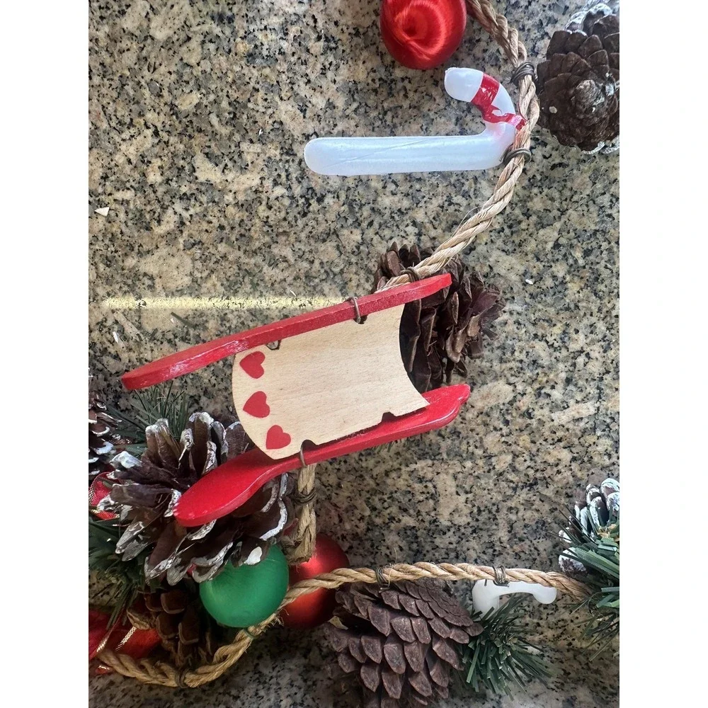 Vintage‎ Bombay Company Christmas Pinecone Garland 72